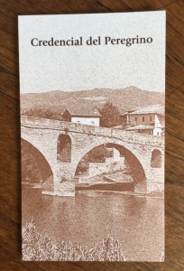 credential del peregrino