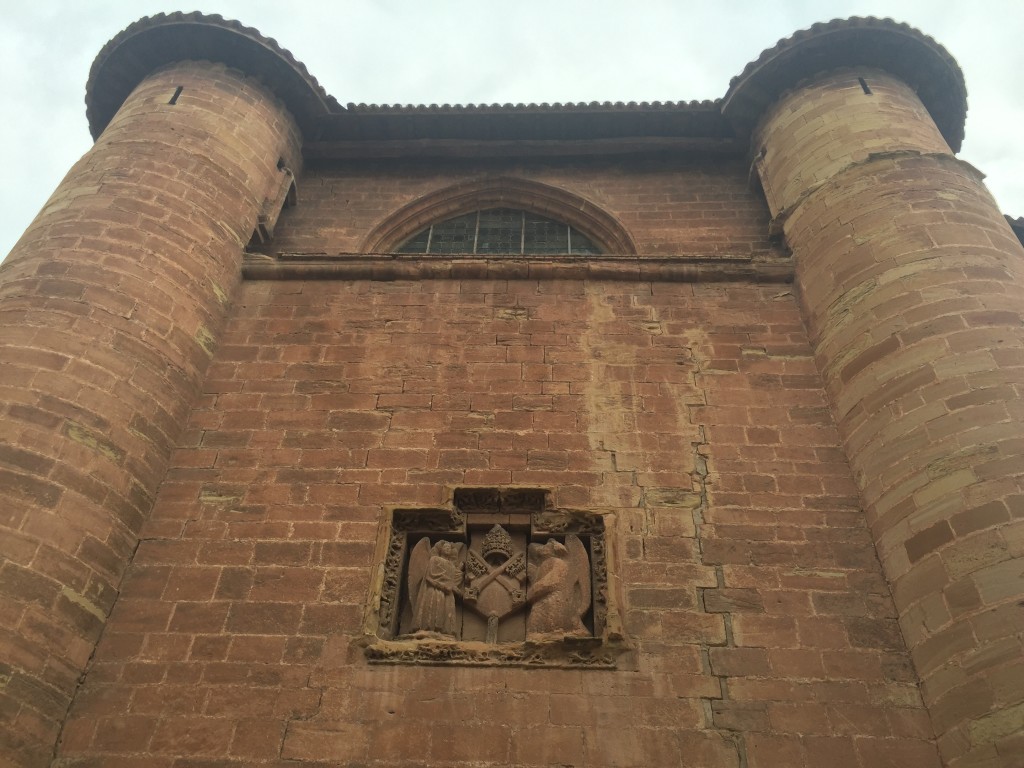 Day 10 - Ventosa to Azofra |  Camino de Santiago | 16th century Church of the Assumption in the town square.