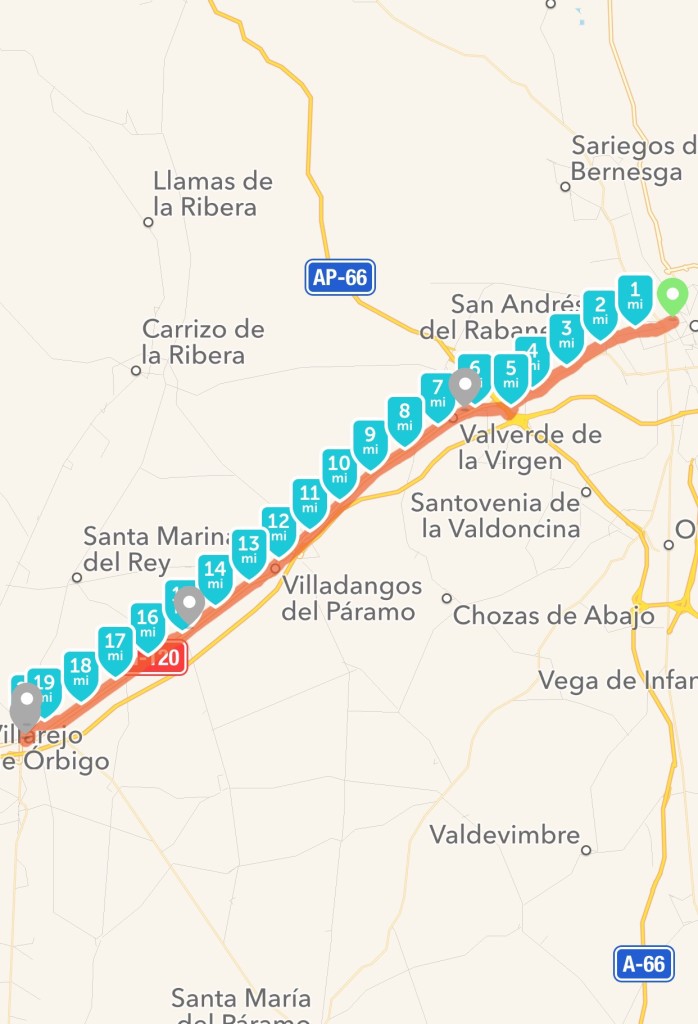 Day 24 - Leon to Hospital De Orbigo | Camino de Santiago