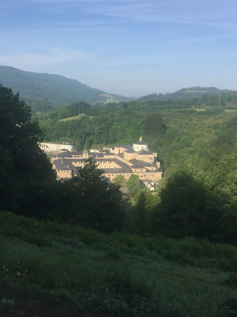 Samos where one of the oldest Benedictine monasteries which is one of the oldest and largest in Spain |Day 34 - Triacastela to Sarria | Camino de Santiago